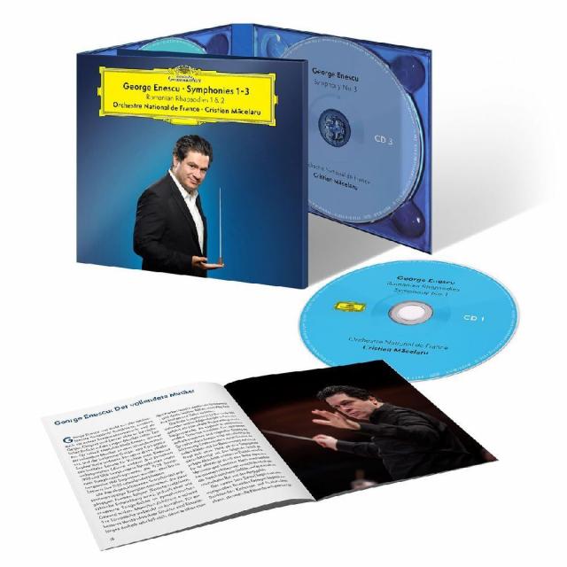 Enescu:Sinfonien 1-3/Rumänische Rhapsodien, 3 Audio-CD