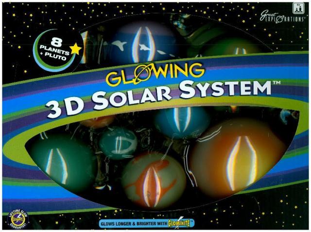 3D Solar System Sonnensystem-Mobile