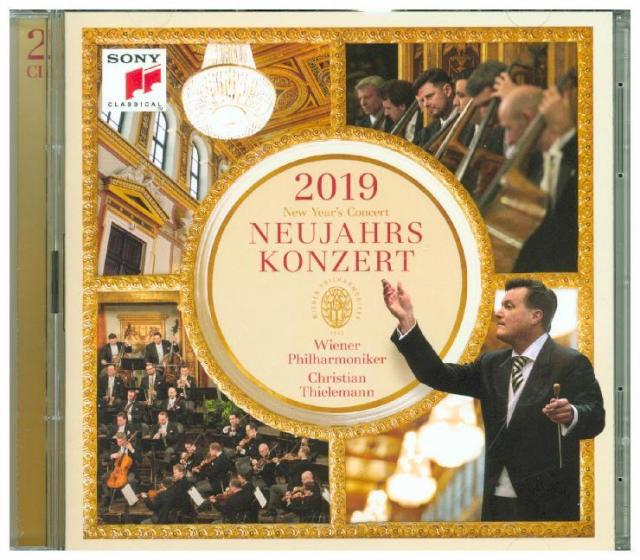 Neujahrskonzert 2019 / New Year's Concert 2019, 2 Audio-CDs