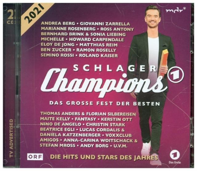 Schlagerchampions 2021 - Das große Fest der Besten, 2 Audio-CD