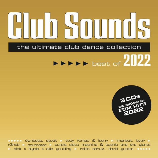Club Sounds Best Of 2022, 3 Audio-CD