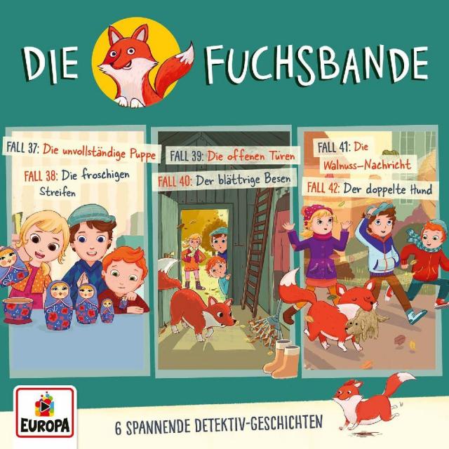 Die Fuchsbande 3er Detektivbox, 3 Audio-CD