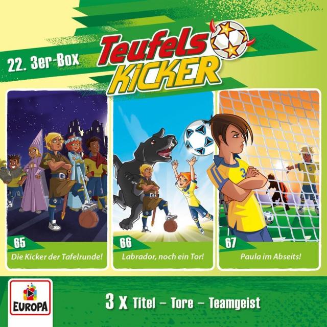 Teufelskicker. Box.22, 3 Audio-CD