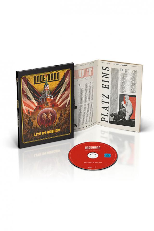 Live in Moscow, 1 DVD