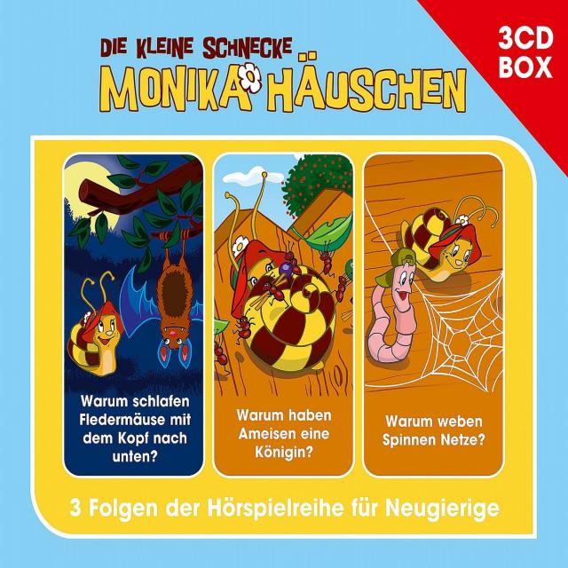 Die kleine Schnecke Monika Häuschen - 3-CD Hörspielbox Vol. 3