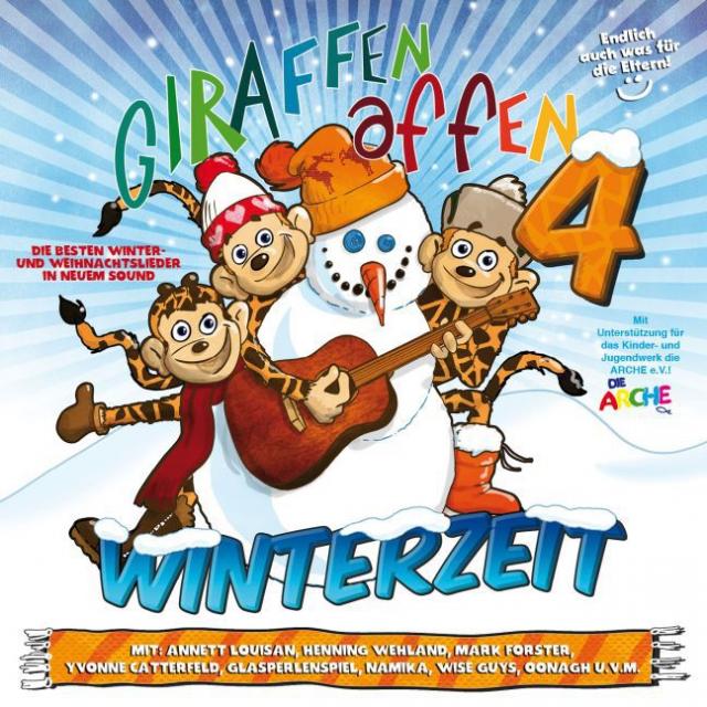 Giraffenaffen - Winterzeit. Vol.4, 1 Audio-CD
