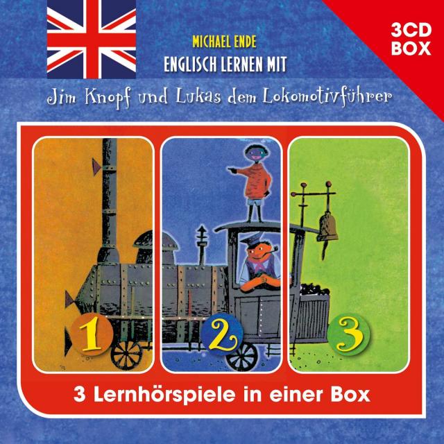 Englisch lernen mit Jim Knopf - 3-CD Hörspielbox