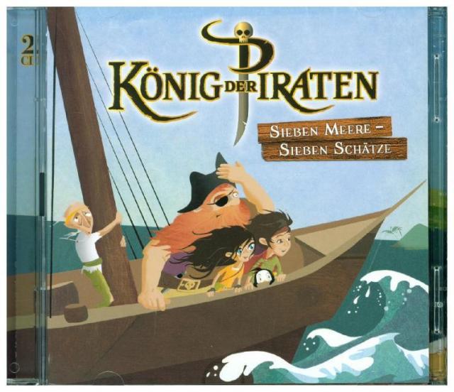 König der Piraten - Sieben Meere - Sieben Schätze, 2 Audio-CD