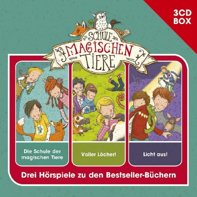 Die Schule der magischen Tiere - 3-CD Hörspielbox Vol. 1. Vol.1, 3 Audio-CDs
