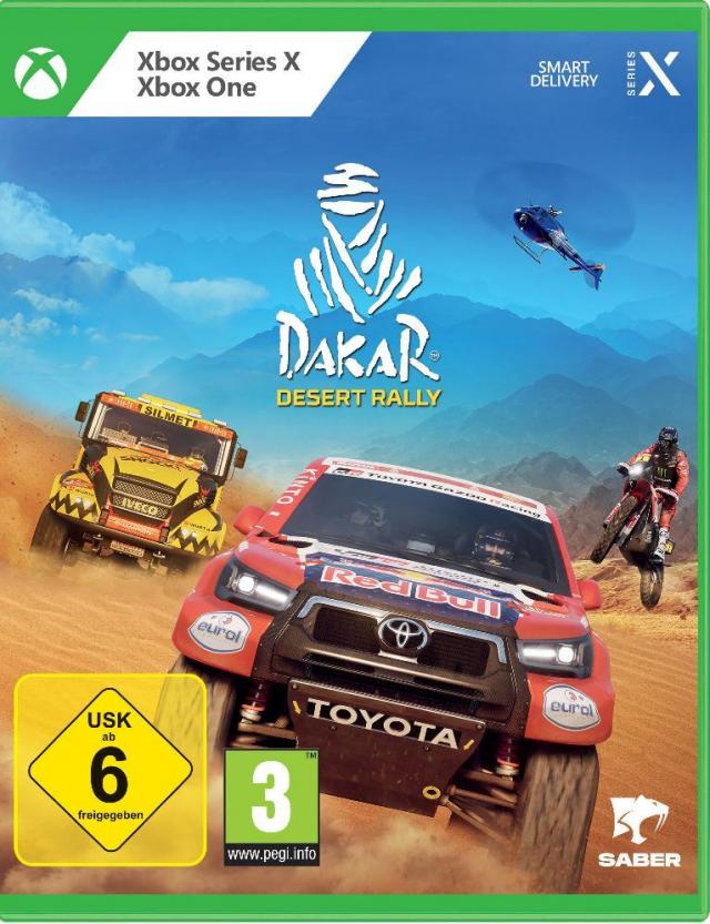 Dakar Desert Rally, 1 Xbox Series X-Blu-ray Disc