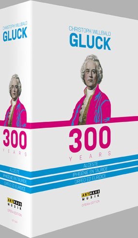 Christoph Willibald Gluck - 300 years, 3 DVDs