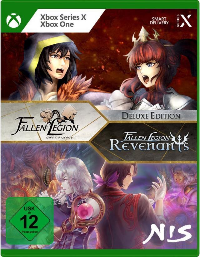 Fallen Legion: Rise to Glory / Fallen Legion Revenants Deluxe Ed., 1 Xbox Series X-Blu-ray Disc