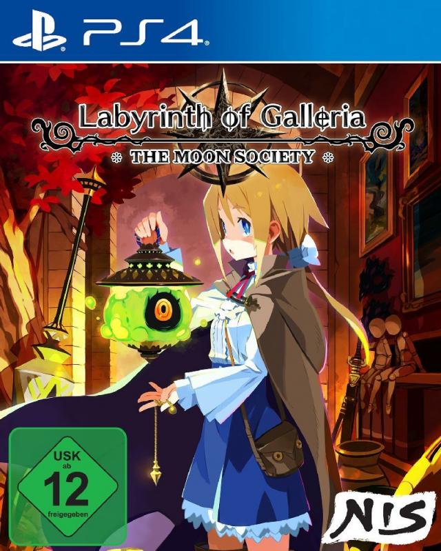 Labyrinth of Galleria: The Moon Society, 1 PS4-Blu-Ray-Disc