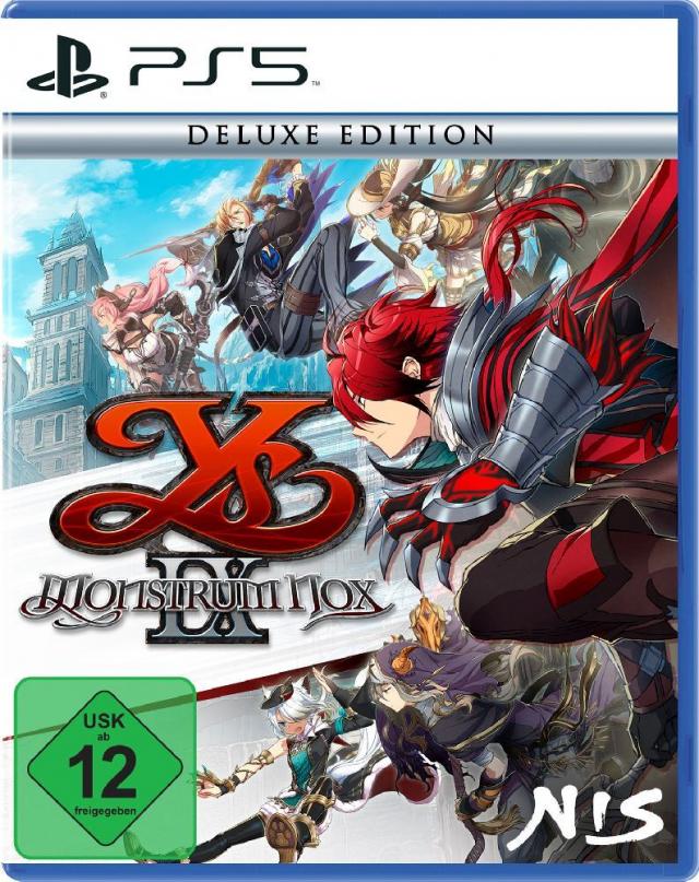 Ys IX: Monstrum Nox, PS5, 1 PS5-Blu-Ray-Disc (Deluxe Edition)