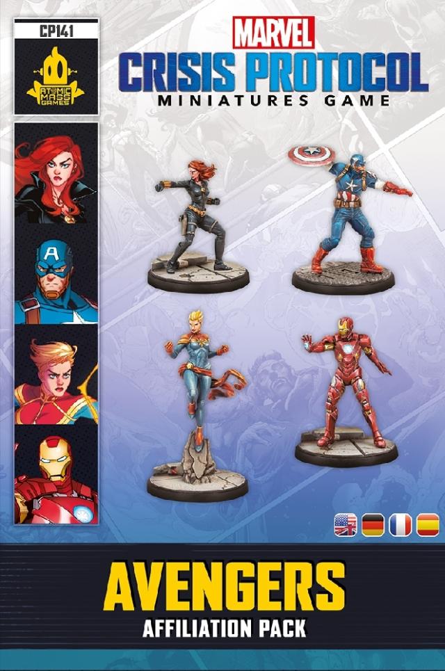 Marvel: Crisis Protocol  Avengers Affiliation Pack