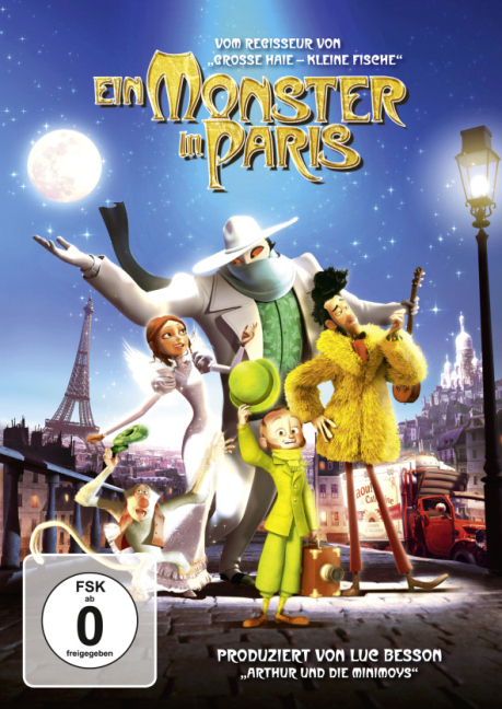 Ein Monster in Paris, 1 DVD, 1 DVD-Video