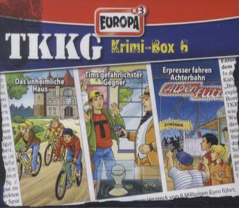 TKKG Krimi-Box 6. Box.6, 3 Audio-CDs