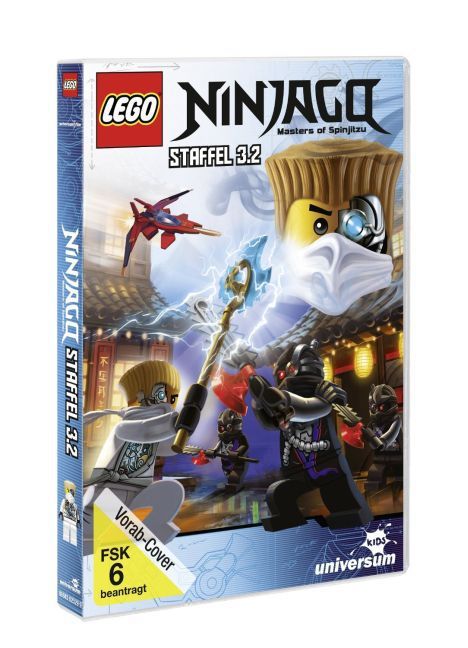 LEGO Ninjago. Staffel.3.2, 1 DVD