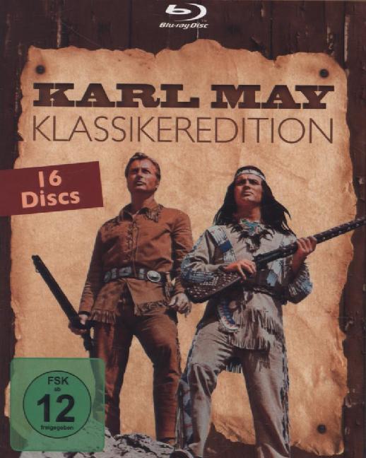 Karl May - Klassikeredition, 16 Blu-ray, 16 Blu Ray Disc