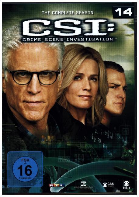 CSI: Las Vegas. Season.14, 6 DVDs