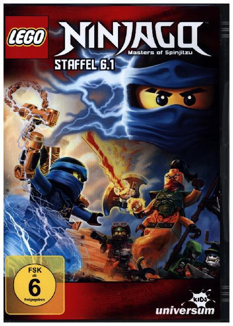LEGO Ninjago. Staffel.6.1, 1 DVD