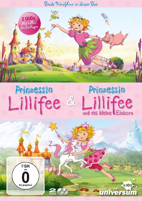 Prinzessin Lillifee Spielfilm Box, 2 DVD