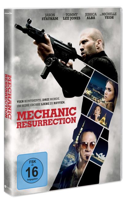 The Mechanic: Resurrection, 1 DVD