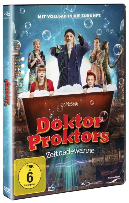 Doktor Proktors Zeitbadewanne, 1 DVD