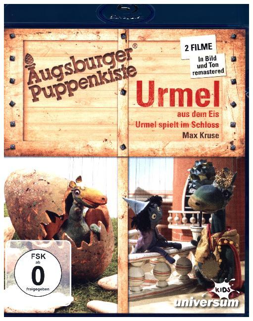 Augsburger Puppenkiste - Urmel ... aus dem Eis / ... spielt im Schloss, 1 Blu-ray