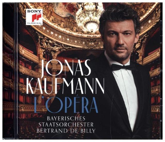 Jonas Kaufmann - L'Opéra, 1 Audio-CD, 1 Audio-CD