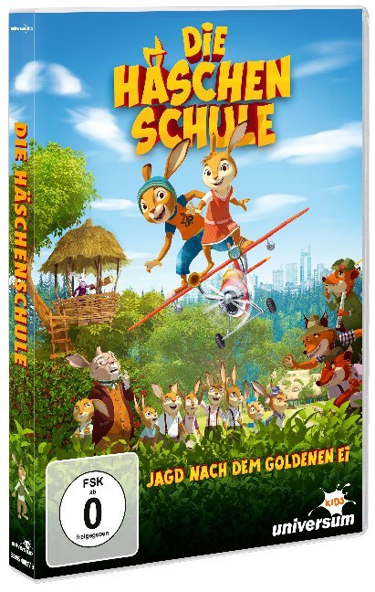 Die Häschenschule - Jagd nach dem goldenen Ei, 1 DVD