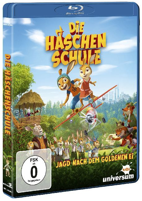 Die Häschenschule - Jagd nach dem goldenen Ei, 1 Blu-ray