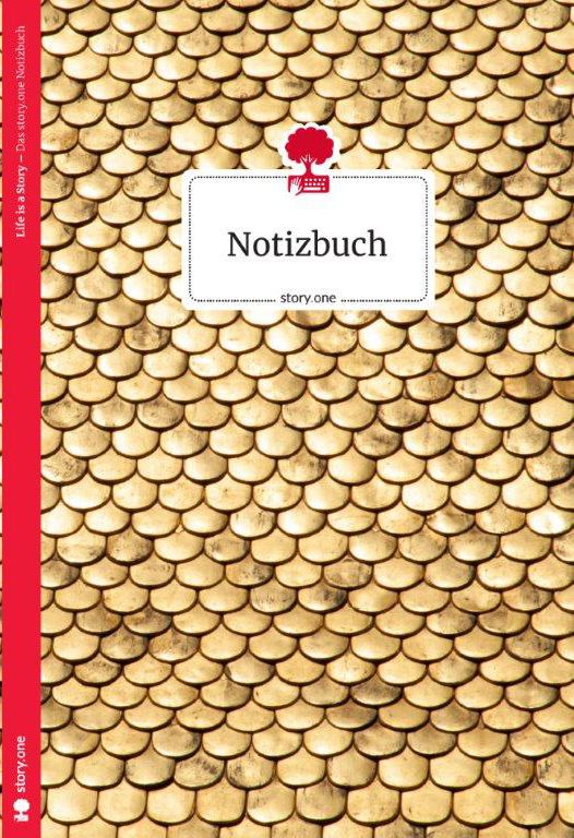 Innsbruck Notizbuch 13 - Schindeln Goldenes Dachl, Detailansicht klein