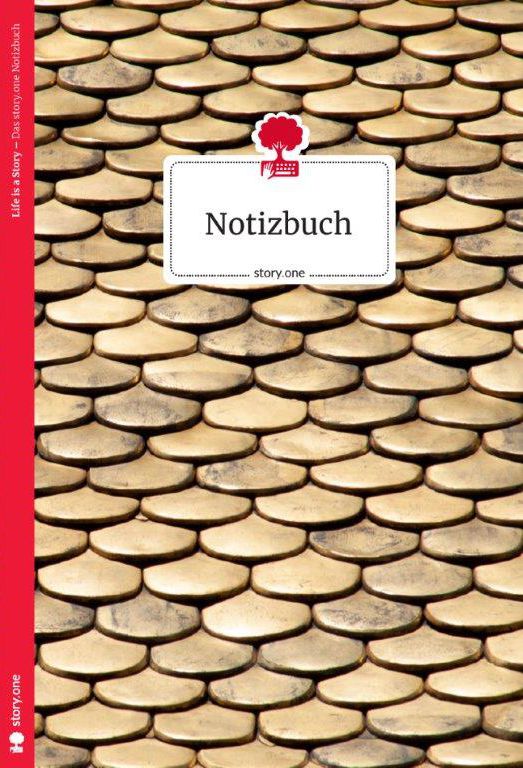 Innsbruck Notizbuch 15 - Schindeln Goldenes Dachl groß