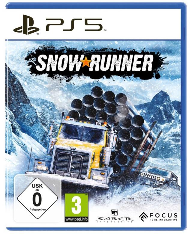 SnowRunner, 1 PS5-Blu-ray Disc
