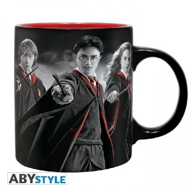 HARRY POTTER - Mug - 320 ml - Harry, Ron, Hermione - with box
