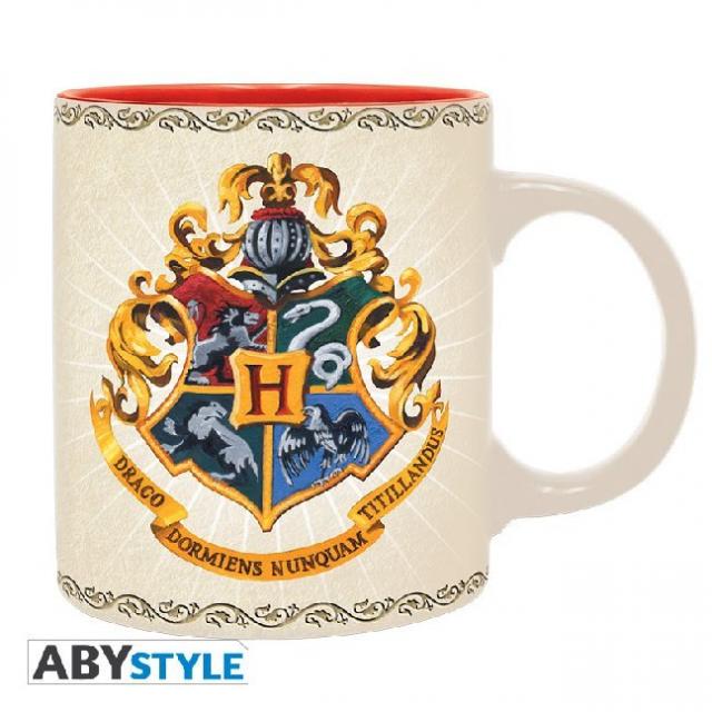 HARRY POTTER - Mug - 320 ml - Hogwarts 4 Houses - box