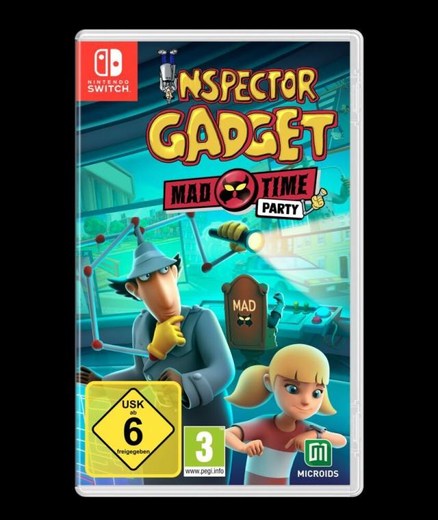 Inspector Gadget - Mad Time Party, 1 Nintendo Switch-Spiel