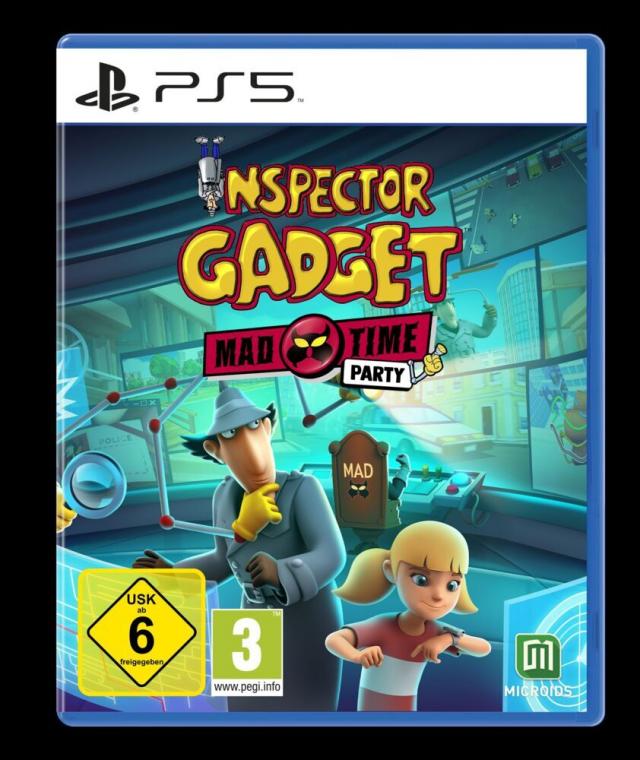 Inspector Gadget - Mad Time Party, 1 PS5-Blu-Ray-Disc