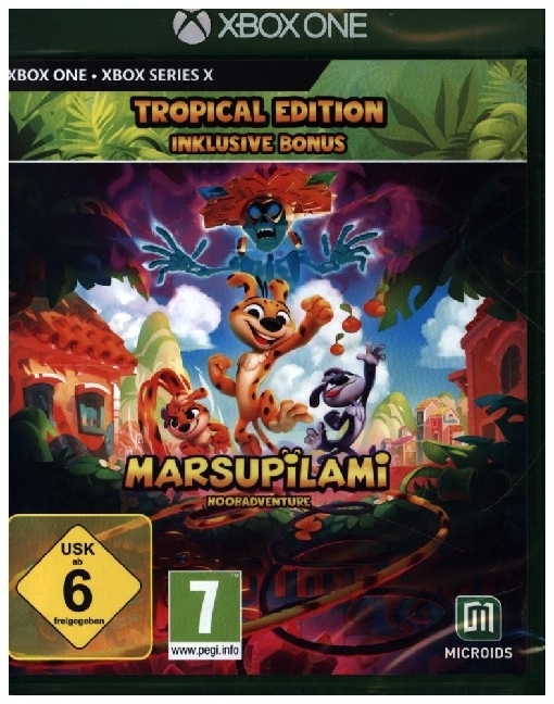 Marsupilami, Hoobadventure, 1 XBox One-Blu-ray Disc (Tropical Edition)