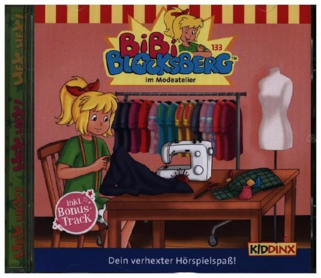 Bibi Blocksberg - Im Modeatelier, 1 Audio-CD
