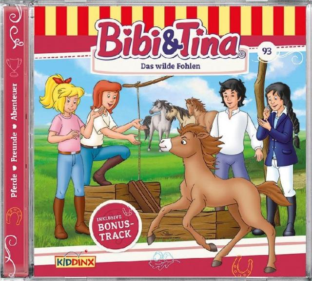 Bibi & Tina - Das wilde Fohlen, 1 Audio-CD