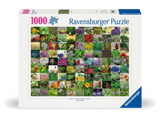 Ravensburger Puzzle 12000073 - 99 Kräuter und Gewürze - 1000 Teile Puzzle für Erwachsene und Kinder ab 14 Jahren, Puzzle mit Pflanzen-Motiv