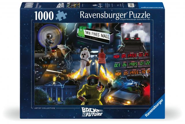 Ravensburger Puzzle 12000278 - Back to the Future - 1000 Teile Universal VAULT Puzzle für Erwachsene und Kinder ab 14 Jahren