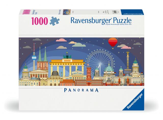 Ravensburger Puzzle 12000449 - Nachts in Berlin - 1000 Teile Puzzle für Erwachsene und Kinder ab 14 Jahren