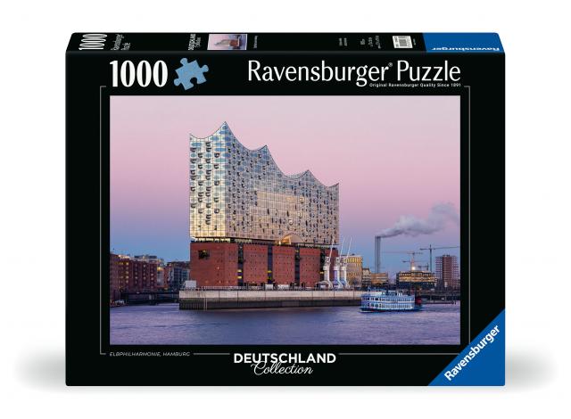 Ravensburger Puzzle 12000677 - Elbphilharmonie, Hamburg - 1000 Teile Puzzle für Erwachsene und Kinder ab 14 Jahren, Stadt-Puzzle von Hamburg