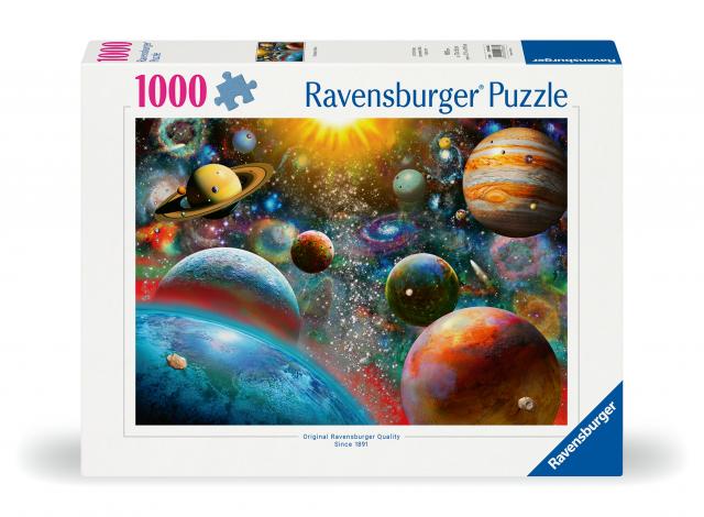 Ravensburger Puzzle 12000686 - Planeten - 1000 Teile Puzzle für Erwachsene und Kinder ab 14 Jahren, Puzzle mit Weltall-Motiv