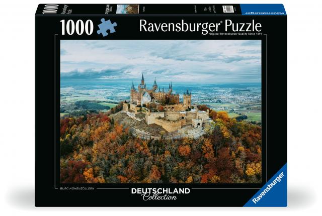 Ravensburger Puzzle 12000791 - Burg Hohenzollern - 1000 Teile Puzzle für Erwachsene ab 14 Jahren