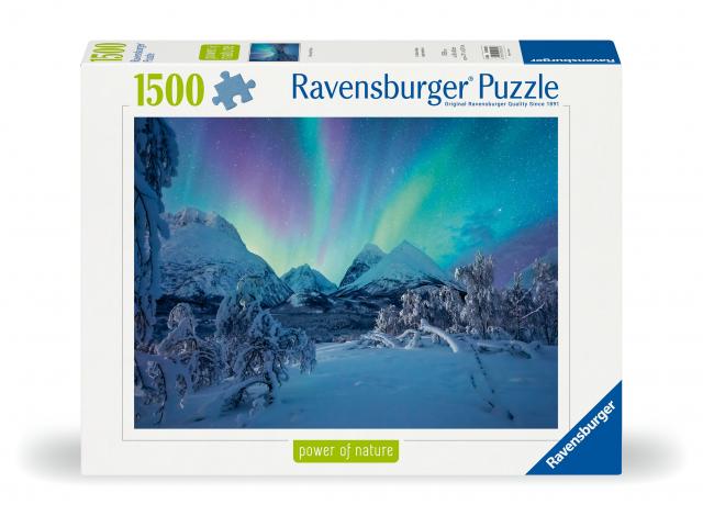 Ravensburger Puzzle 12000802 - Wenn die Nordlichter tanzen - 1500 Teile Puzzle für Erwachsene ab 14 Jahren