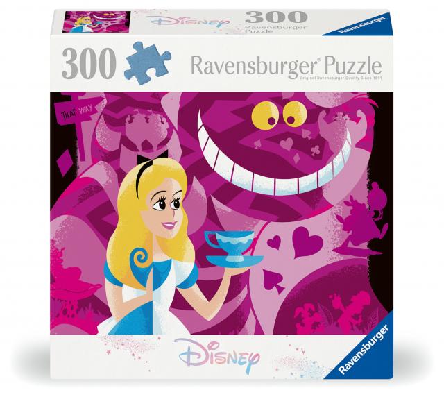 Ravensburger Puzzle 12001046 - Alice - 300 Teile Disney Puzzle für Erwachsene und Kinder ab 8 Jahren